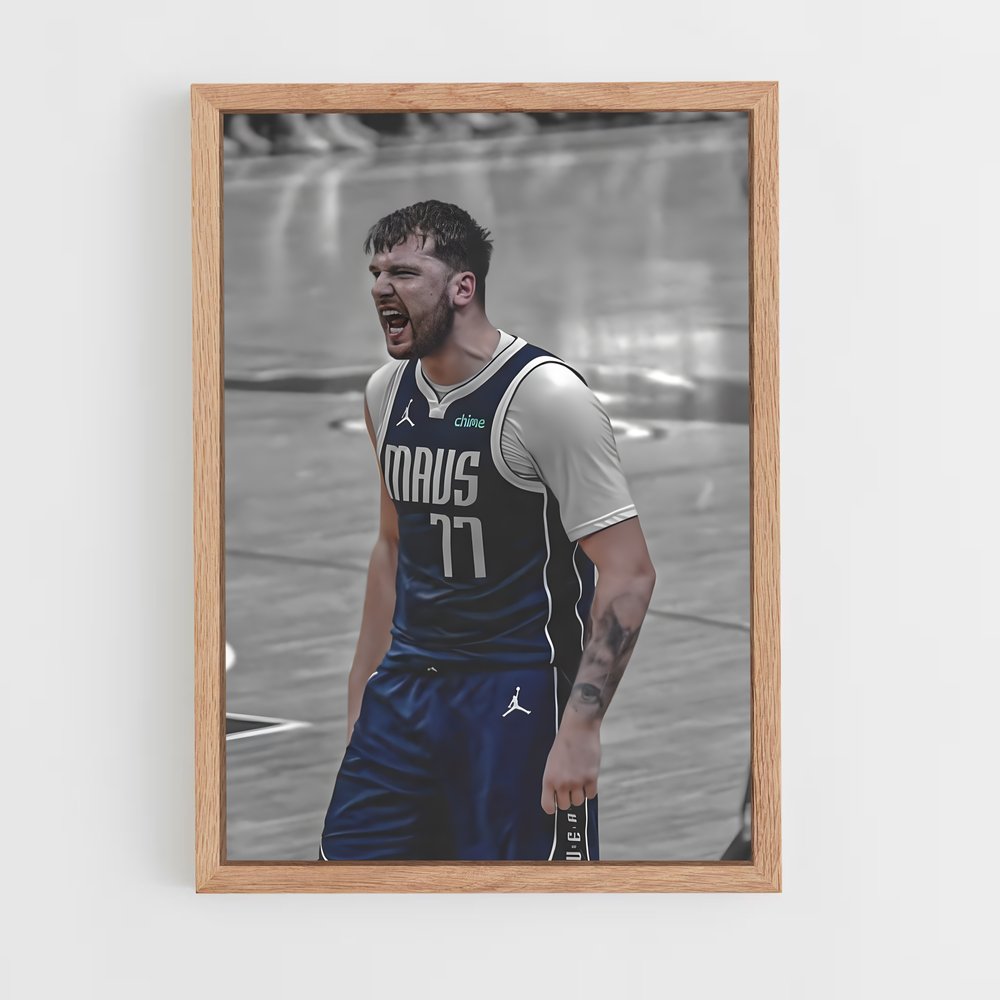 Poster Luka doncic potentiel – affiche Basketball (vue 4)